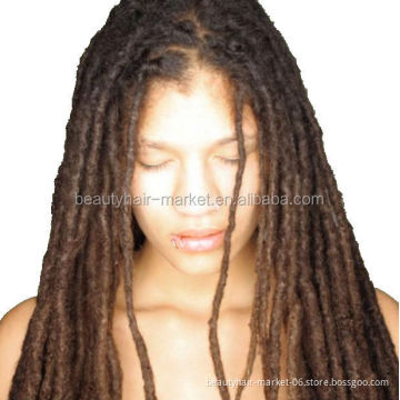 Synthetic hair faux locs Dreadlocks crochet braid hair extension dreadlocks on sale hair dreads braiding